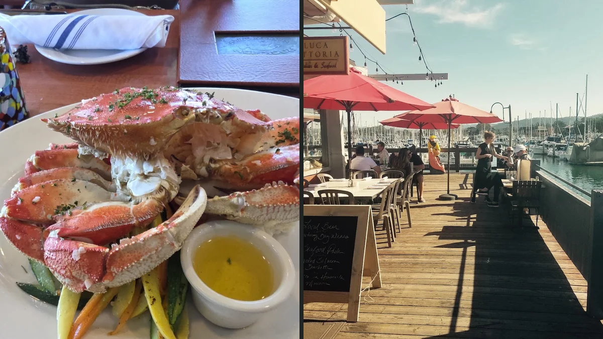 Seafood on Monterey Bay